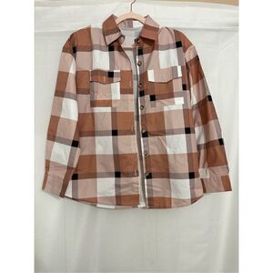 Plaid Rain/shacket 